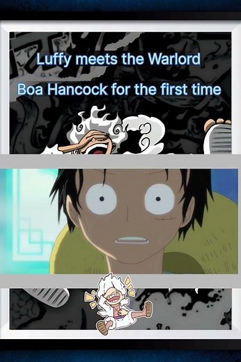 Luffy Meets Boa Hancock for the First Time | Epic One Piece Moment #like #onepiece #subscribe #viral