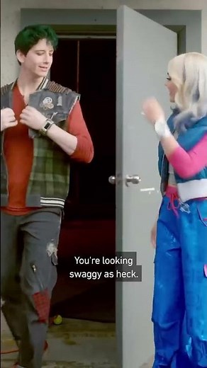 Zed and Addison’s first look in #ZOMBIES4: Dawn of the Vampires!