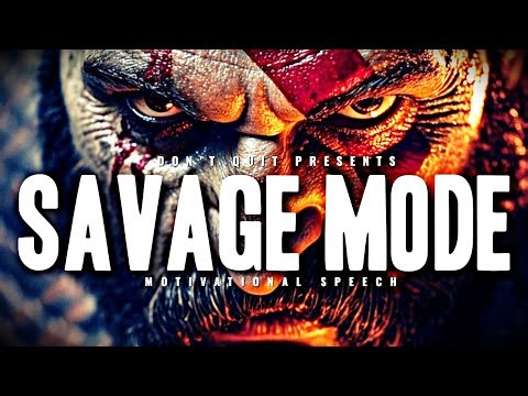 SAVAGE MODE - 1 HOUR Motivational Speech Video | Gym Workout Motivation