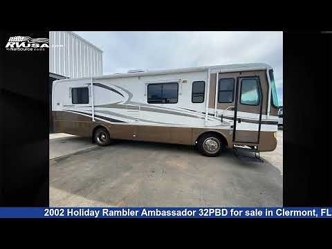 Beautiful 2002 Holiday Rambler Ambassador Diesel Pusher RV For Sale in Clermont, FL | RVUSA.com