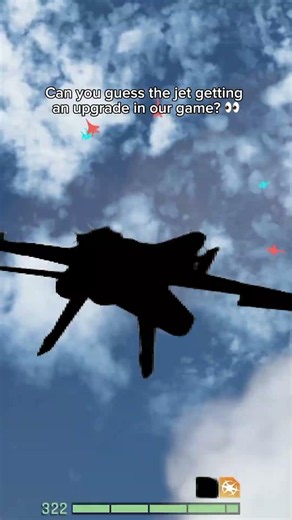 Sneak peek of a new ability for an old plane 👀 #metalstorm #gaming #jet #aviation