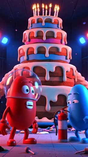 Among Us vs The Haunted Birthday Cake 🎂👻 Funny #among #amongfunnymoments