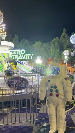 Sydney Royal Easter Show 2026 Night 3: The Zero Gravity ride at the Kids Carnival 🧑‍🚀 #shorts