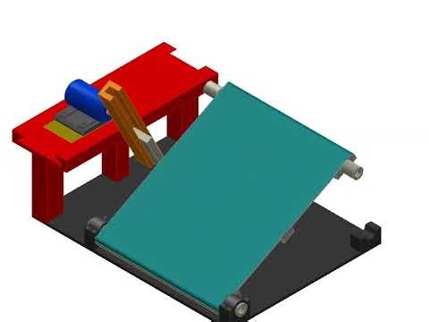 Solid Edge Motion Simulation| Assembly & Make Animation 90 Degree Flipping Mechanism