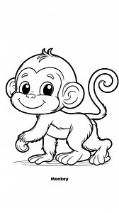 Livre de coloriage d'animaux à imprimer pour enfants de 3 à 5 ans – 20 animaux mignons – Coloriages pour tout-petits – Téléchargement instantané - Etsy France
