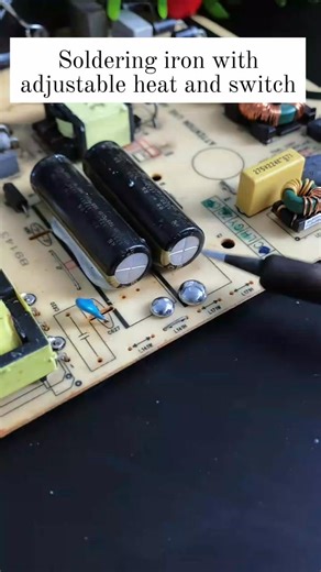 135K views · 909 reactions | Constant-temperature soldering iron with adjustable heat and switch perfect for repair and welding #Solder #Soldering #SolderingIron #RecommendedTools | LCDrepairguide | Facebook