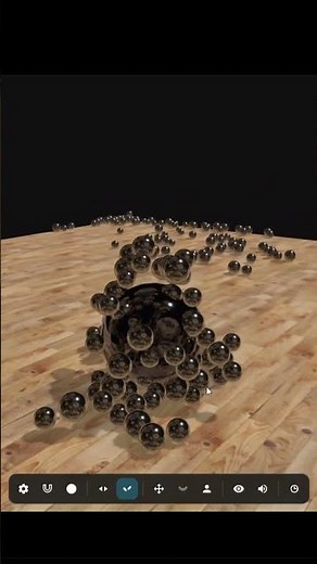 Virtual Magnet Simulator | ASMR #physicssimulation #magneticgames #magneticballs #javascript #asmr