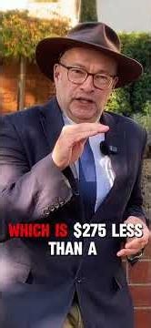 Albo Explains the $275 Power Bill Promise #satire#auspol #comedy #albanese #funny