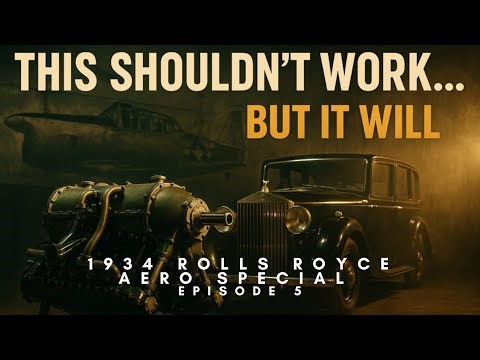 Hand-Building a One-Off Rolls-Royce Special (With Aero Engine!) Episode 5 Radiator Mount Fabrication