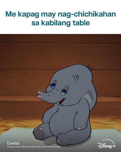8.2K views · 70 reactions | Like it’s a full time job. #Dumbo #DisneyPlusPH | Disney+ PH | Facebook