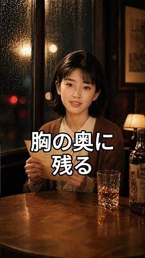 雨の夜、昭和の記憶がよみがえる｜懐かしいバラード #Shorts