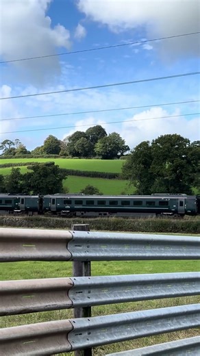 GWR Class 800 accelerates away from Newton Abbot