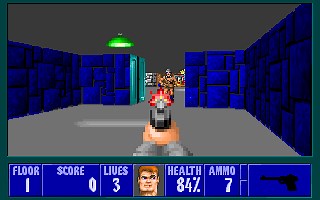 Wolfenstein 3D game at DOSGames.com