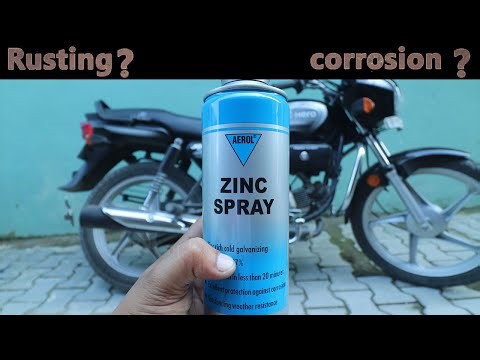 Zinc Spray Corrosion Protection for All Metal Surfaces