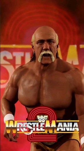 WrestleMania 2: Hulk Hogan vs King Kong Bundy Steel Cage Match #WWE