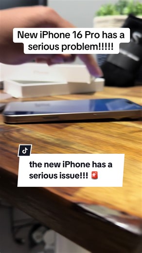 iPhone 16 Pro Max Camera Bump Issue Warning