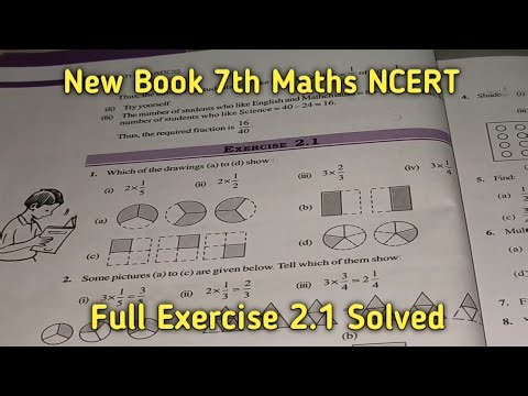 Chapter 2 Ex-2.1 Fractions and Decimals || Class 7 Maths New Book
