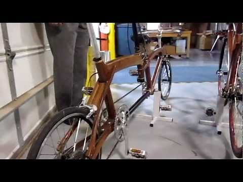 Wooden Bicycle Frames by Jay Kinsinger Cedarville University
