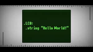 アセンブリ曲「.LC0: .string "Hello World!"」