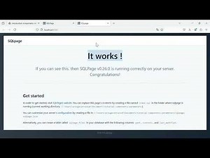 Getting Started with SQLPage: Setup Guide (2)