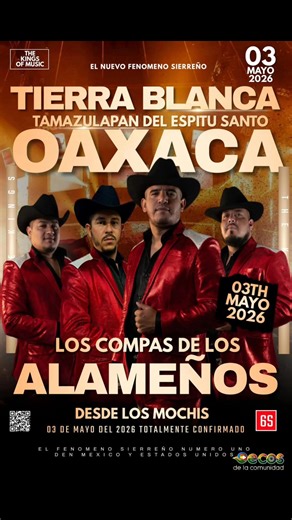 Esto si que se va poner perron 🍺🍺🍺 💥03 De Mayo 2026💥 Los Compa's De Los Alameños. 📍Tierra Blanca Tamazulapam Mixe Oaxaca. #ECOS | ECOS de la comunidad