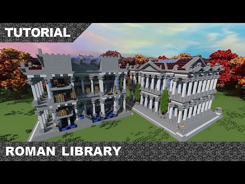 Minecraft Roman Library Tutorial & Download