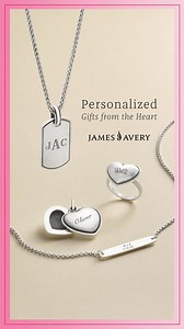 Engraving makes their gift a forever heirloom—one that says, “I love you. Always.” | James Avery Artisan Jewelry