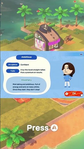 How To Get The Ambitious Visionary Personality Type For Your Mii In Tomodachi Life: Living The Dream