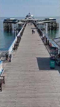 Mesmerising Flyover of Llandudno Pier 🌅🚁 | Pure Coastal Calm