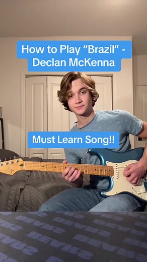 Learn “Brazil” Guitar Tutorial: Declan McKenna