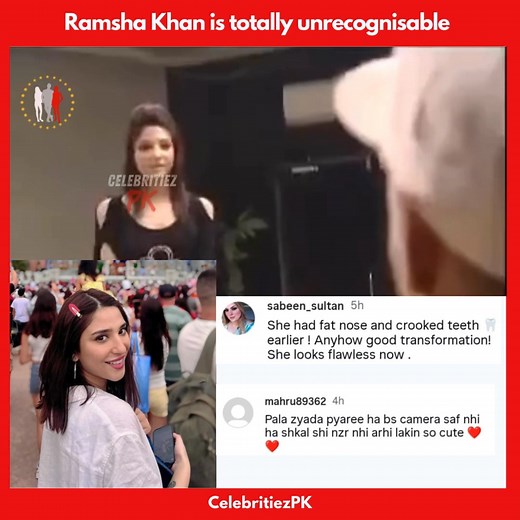 284K views · 541 reactions | Nowadays, old clips of Ramsha Khan from...