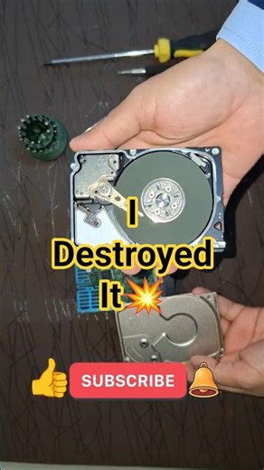 I Destroyed an Ultra Mini Hard Disk 😱 | What’s Really Inside Will Shock You!