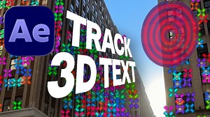 How to make 3D text follow camera movement in After Effects | Step-by-step tutorial