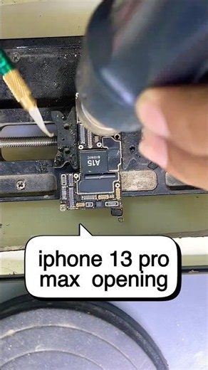 Iphone 13 pro max opening without pre heater #iphonerepair #mobilerepairing