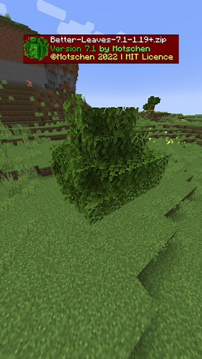 Minecraft Better Leaves Mod by Motschen