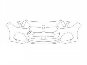 3M™ BMW 2-Series 2020-2024 Bumper Precut PPF | Clear Bra PPF