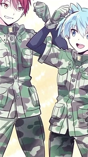 akabane karma dan nagisa shiota anime #assasinationclassroom