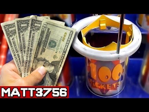 What Can I Win with $23? Arcade Challenge | Arcade Nerd