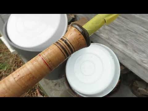 to seal the cork handles on a fly rod
