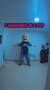 Shuffle Dance tutorial . 5 variaciones De V-Step . #shuffledance #tutorial #shuffle #explore | CwarD