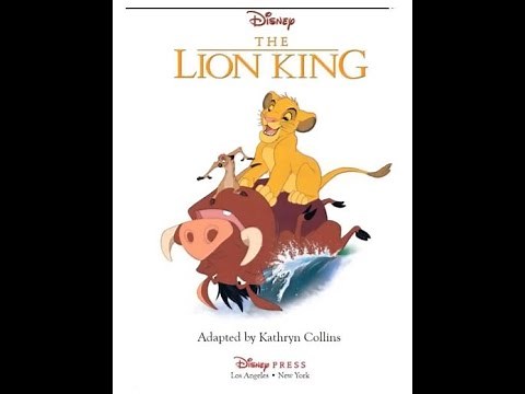 Disney - The lion king - Read Along - Story book - Storytime with IYB