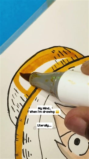 🤯What goes on in my Mind While Im Drawing✍🏻🤤|| Art is Therapy #shorts #drawing #art