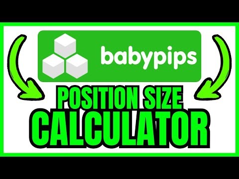 How To USE BabyPips Position Size Calculator (QUICK & EASY) 2026