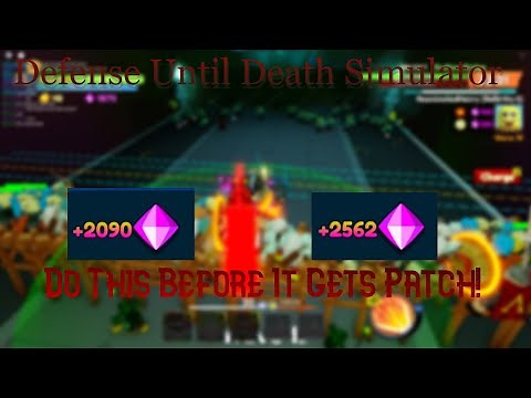 Roblox Defense Until Death Simulator: The Fastest Way To Get Gems & Level Up
