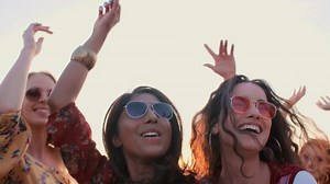 Celebrate the summer day on the beach party