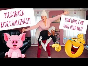 10 MINUTE PIGGYBACK CHALLENGE COUPLES EDITION💪🏽🐷🤣⏰ **PART 3** (LIFT AND CARRY CHALLENGE)