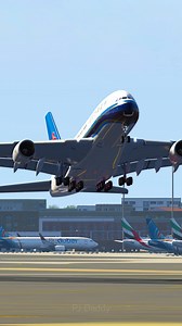 China Southern A380 Takeoff – Powerful Departure from Guangzhou Baiyun Airport! #ChinaSouthern #A380 #GuangzhouBaiyun #Takeoff #AviationLovers #PlaneSpotting | PJ Daddy