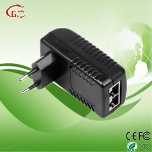 [Hot Item] Gigabit Poe Injector Splitter with 2 RJ45 Ports Passive Poe Injector Power Over Ethernet 220V Poe Adapter
