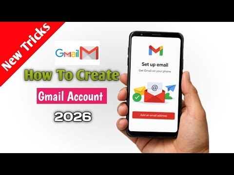 How To Create Gmail Account 2026 | 2 Minute Easy Trick (Anyone Can Do!)