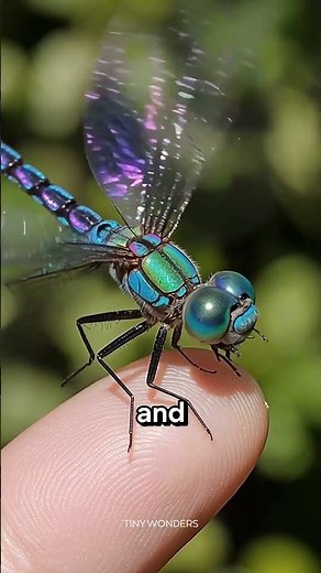 Dragonflies Are 300 Million Year Old Aliens 🐉💨 Nature's Most Perfect Predators! #facts #animals